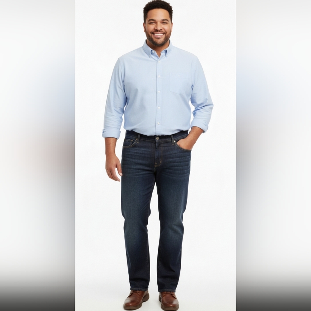 7 For All Mankind Austyn Jeans - Dark Blue size 42 - Picture 12 of 12